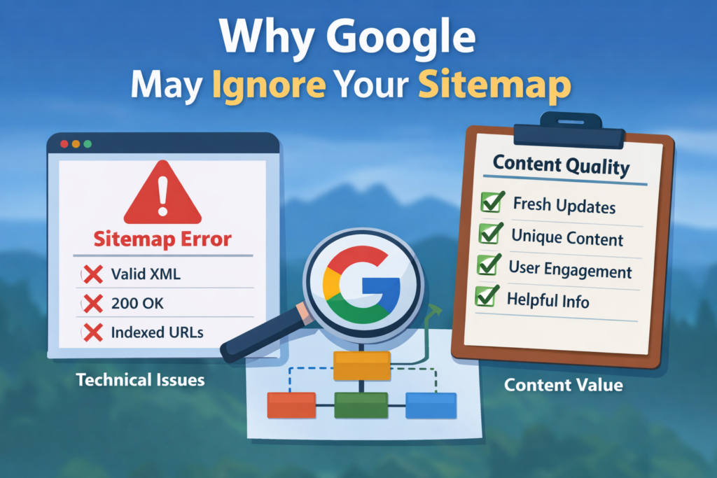 SEO Fundamentals Why Google May Ignore Your Sitemap