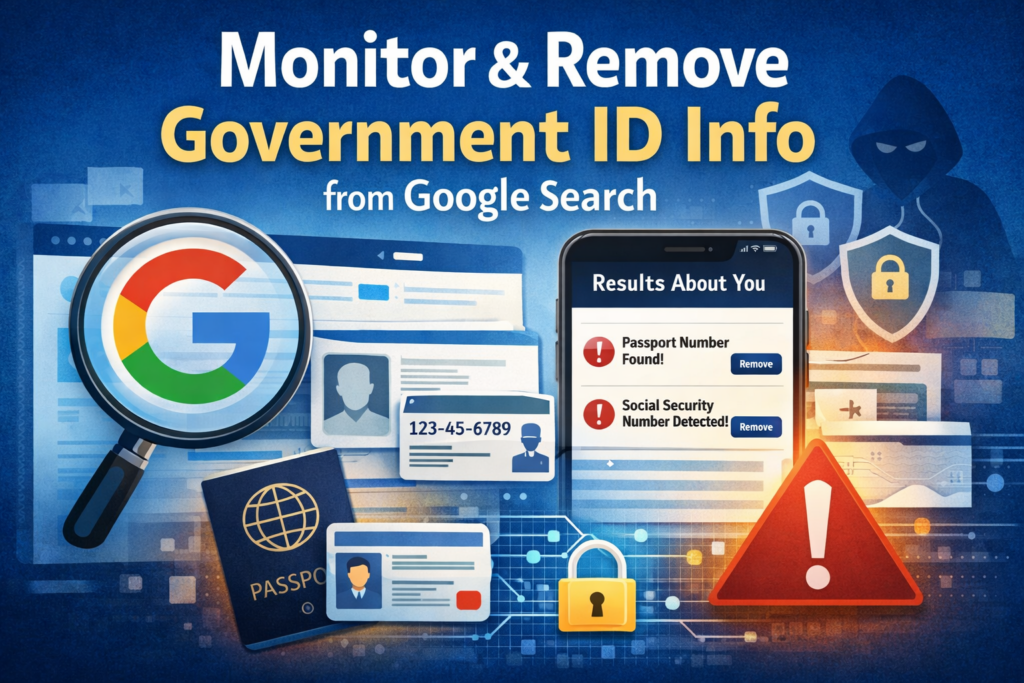 🔍 Google Now Lets You Monitor & Remove Government ID Info From Search Results